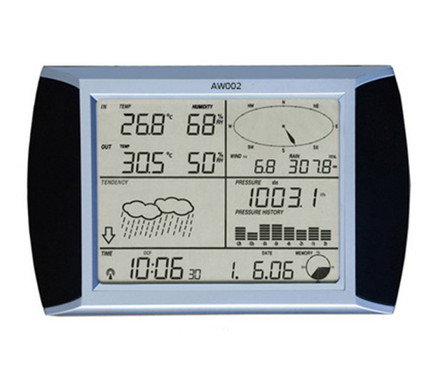 AW002 Solar Wireless Touch Screen Weather Station