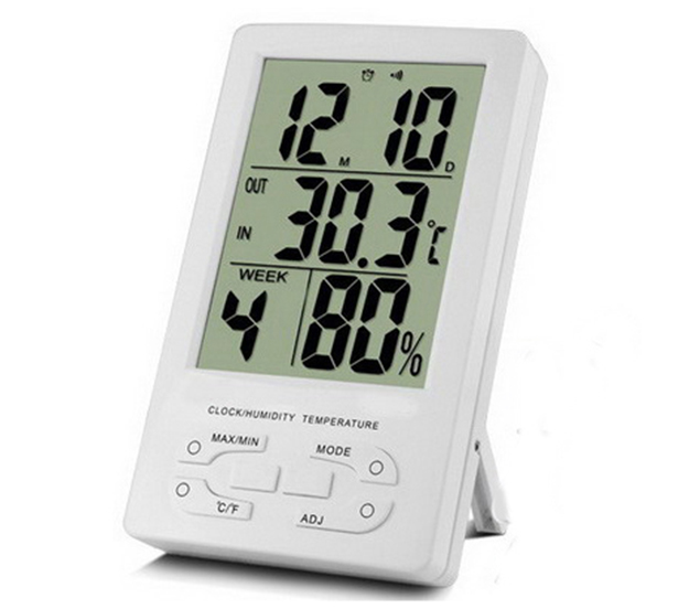 TH96 Indoor Thermometer Hygro and Clock