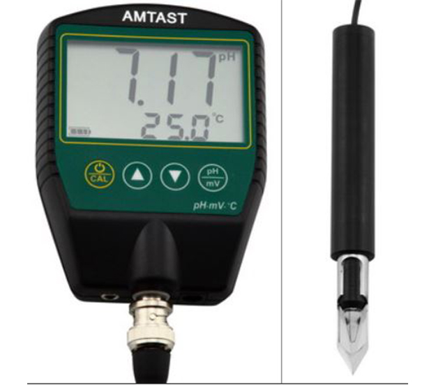 HACCP Compliant pH Meter for Meat, Cheese AMT16M