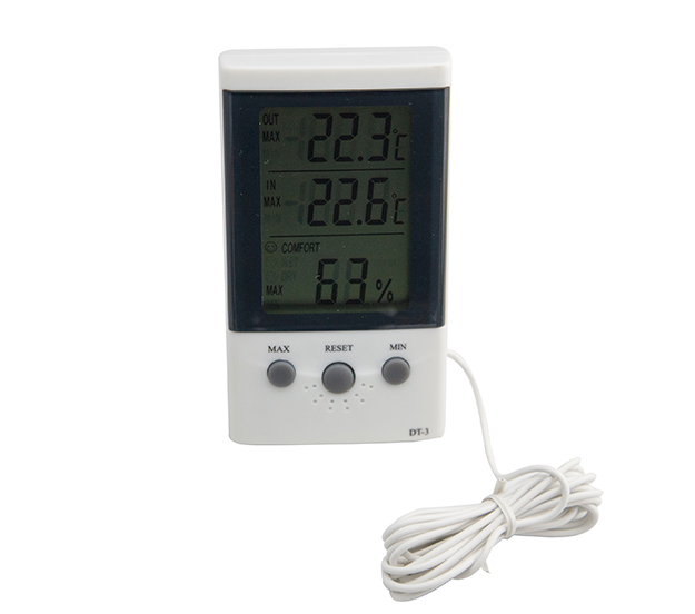 DT-3 Indoor/Outdoor Thermometer Hygro