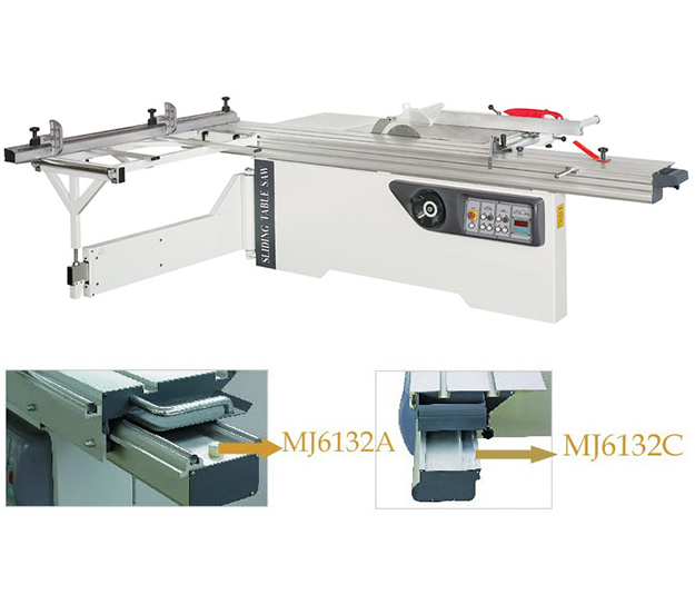 Sliding Table Saw MJ6132 with CE Approval