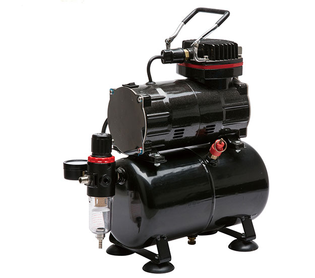 AMT38 Air Compressor Airbrush Kit with Tank